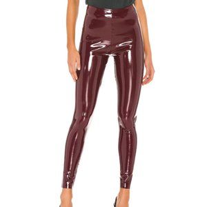 Burgundy Commando Patent Skinny Pants / Leggings XS - REVOLVE